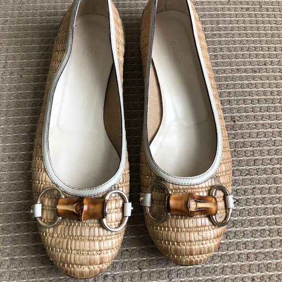 Gucci Women's Bamboo Horse-bit Ballet Flats - Picture 3 of 13